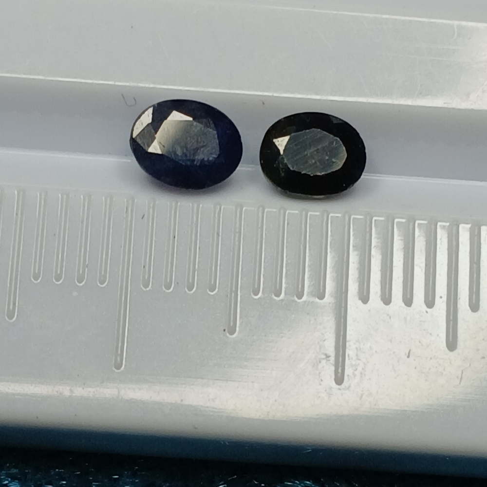 Oval Blue Sapphires Gemstones 5x4mm